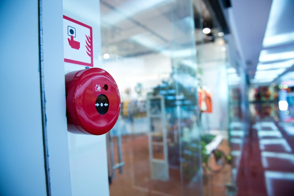 Fire Alarm System in a Corporate Office